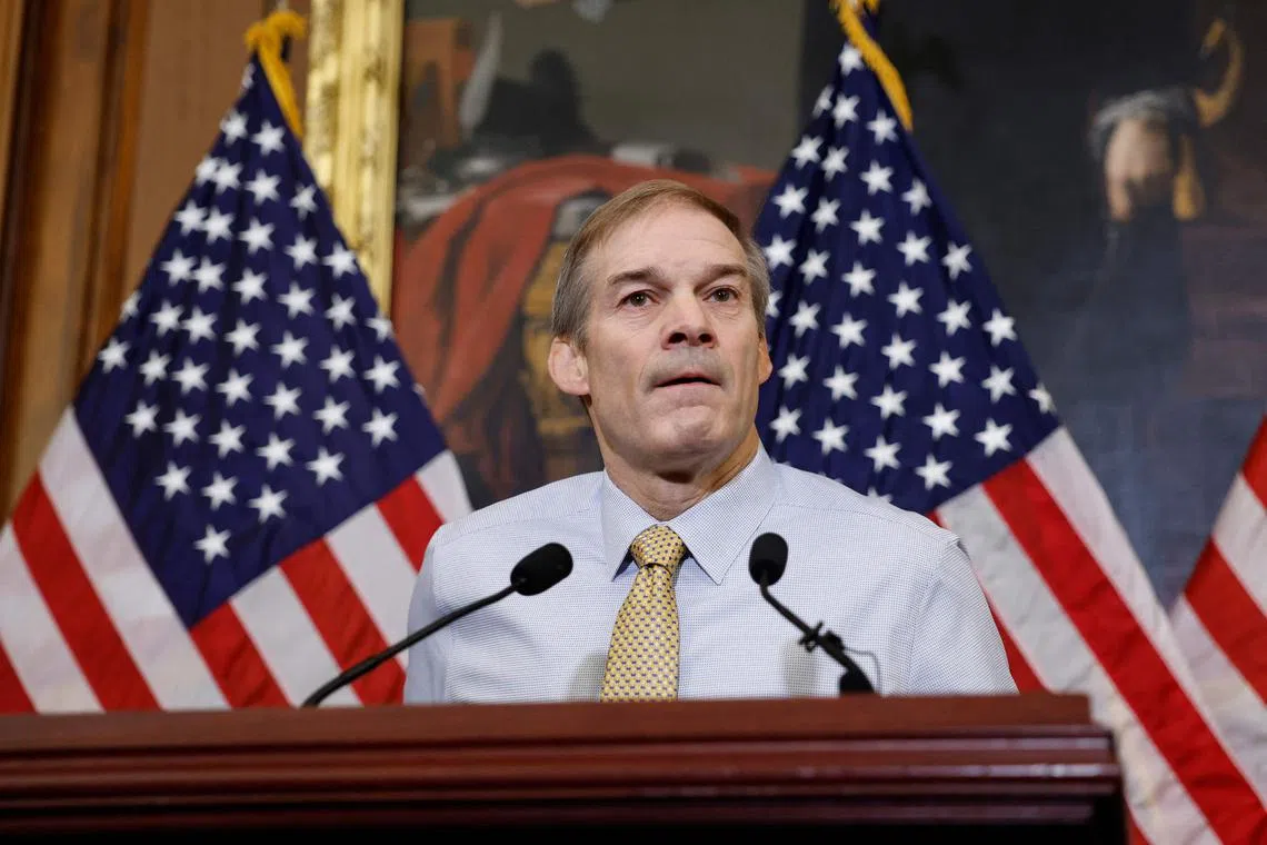 Mr Jim Jordan said the House needed to install a Speaker so it could take up aid for Israel and other matters.