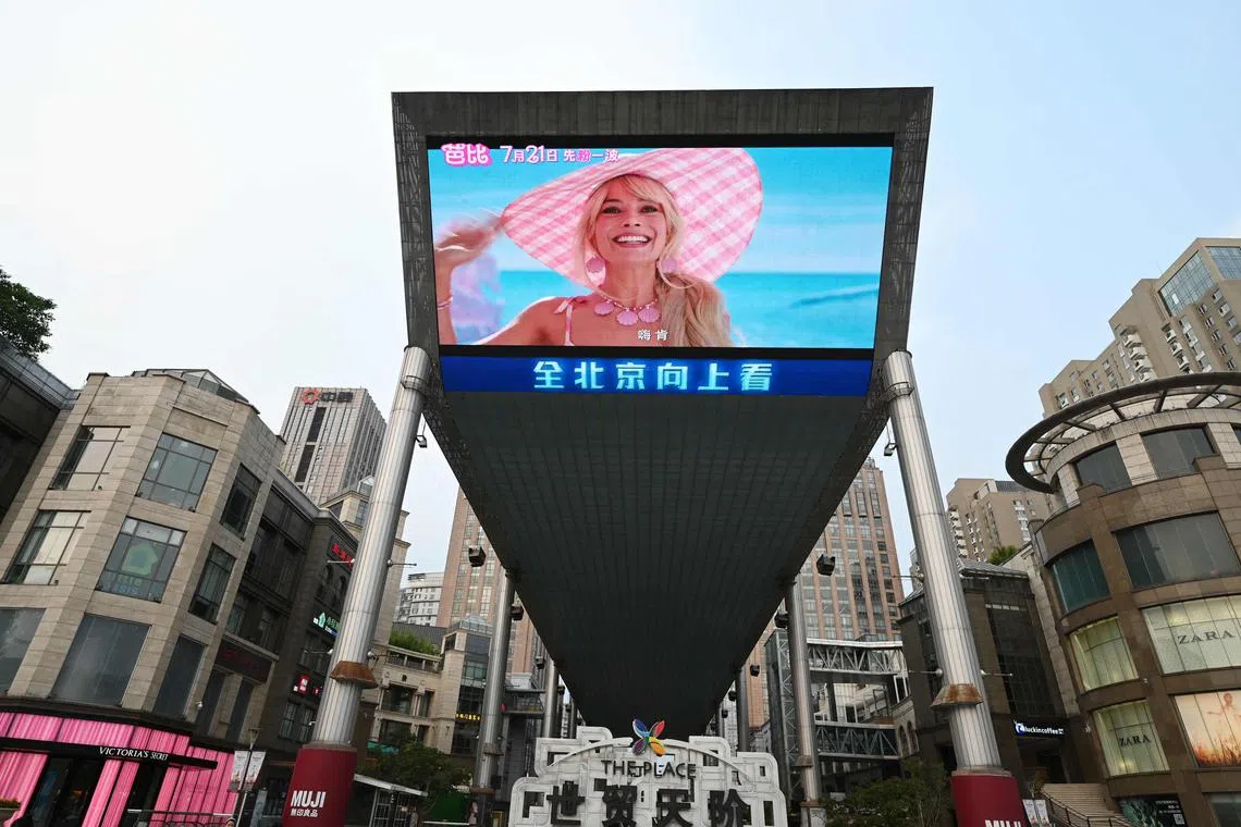 Barbie is an American film, when Chinese moviegoers’ interest in – and government approval of – Hollywood movies is falling.