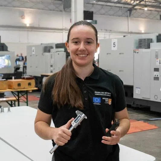 Apprenticeship schemes are attracting young people like Lona Hughes into skilled vocations.