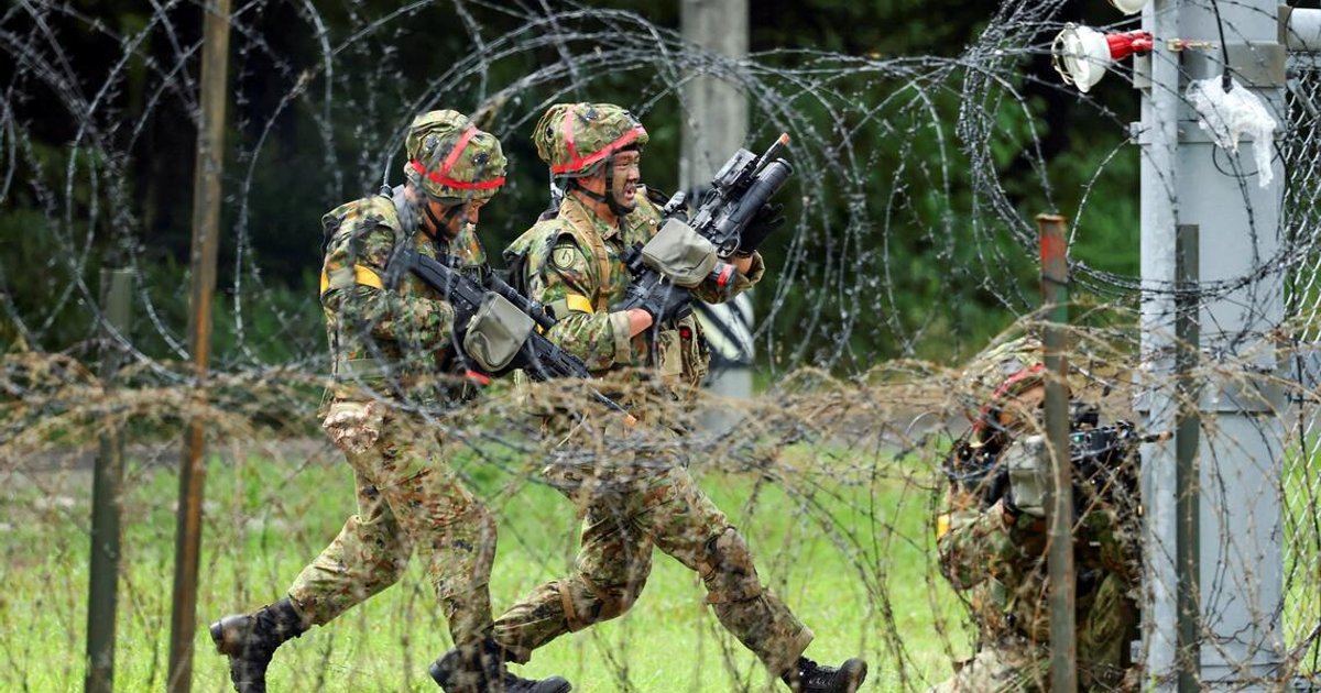 Japan deploys long-range missiles for joint US military drill
