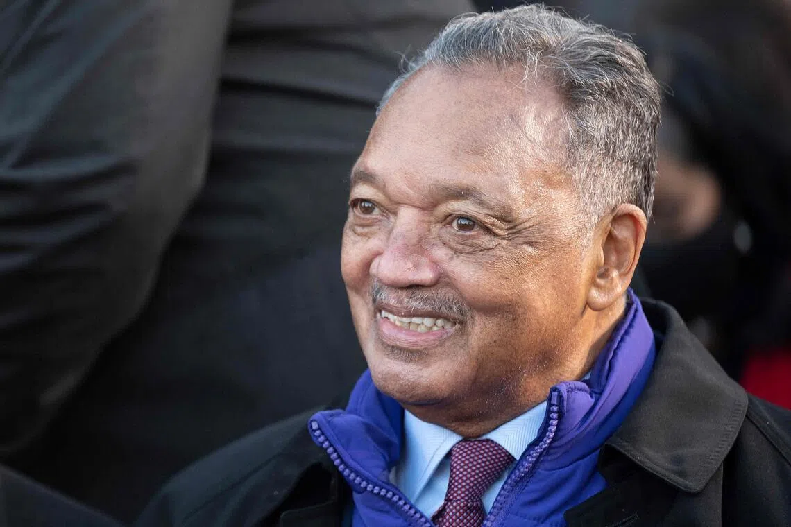The family of civil rights leader Jesse Jackson - one of the US' most influential black figures - announced on Feb 17 that he had died aged 84.