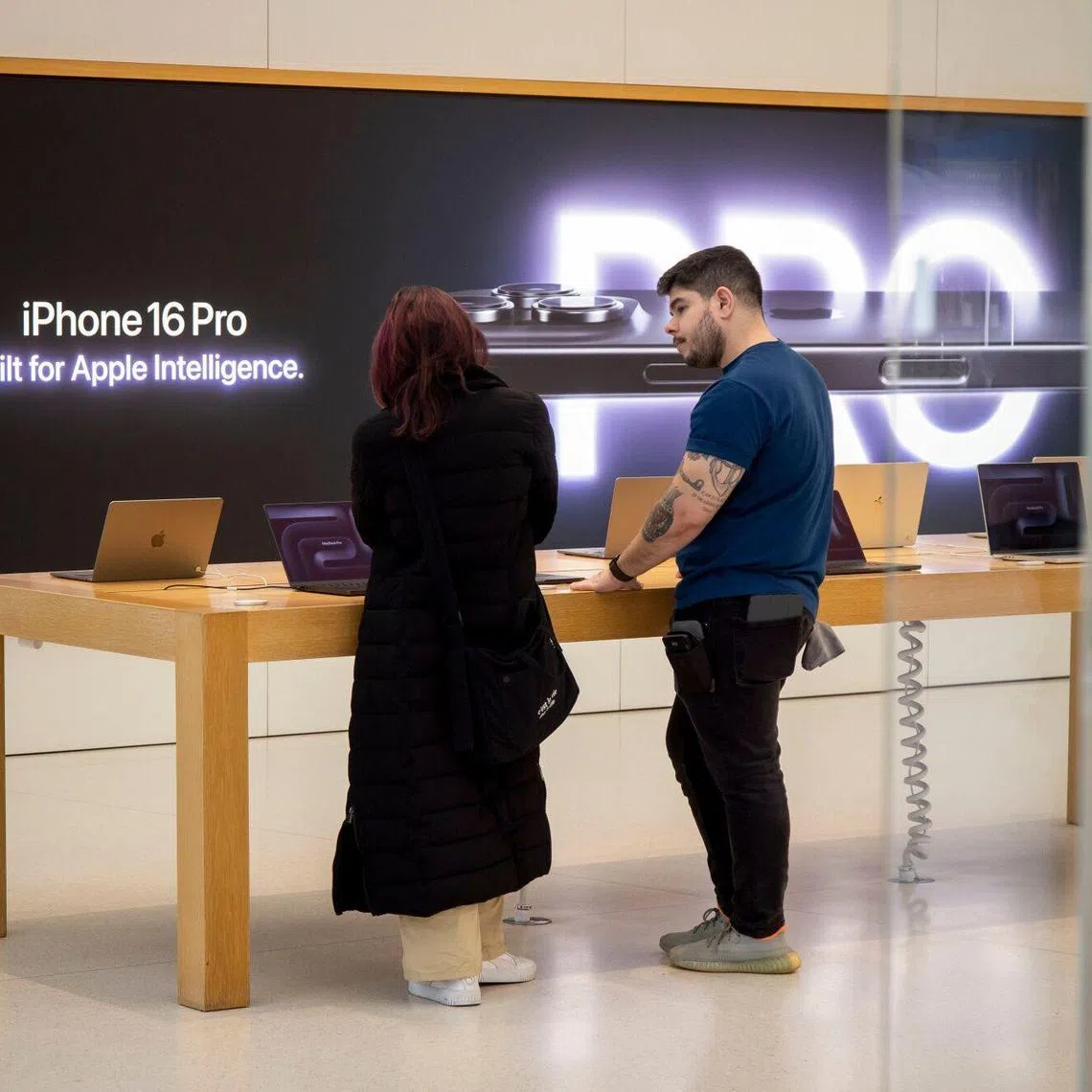 The base version of the new series of laptops with the 13-inch screen will be priced at US$999 (S$1,330), while the 15-inch MacBook Air will start at US$1,199.