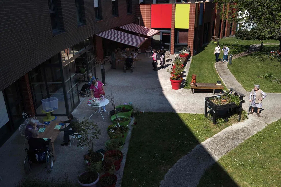 French pensioners retire early, and their generous pensions have risen with inflation, unlike wages, helping to shield them from cost-of-living crises. 