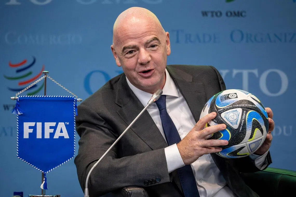 FIFA president Gianni Infantino provoked widespread outcry with now-ditched plans to sell a stake in its marquee World Cup tournament.