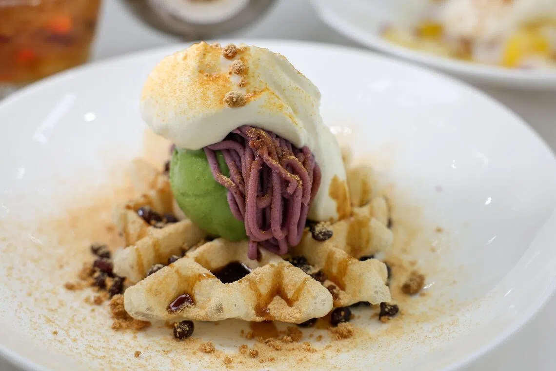 Error 404’s Fake Waffle dessert.