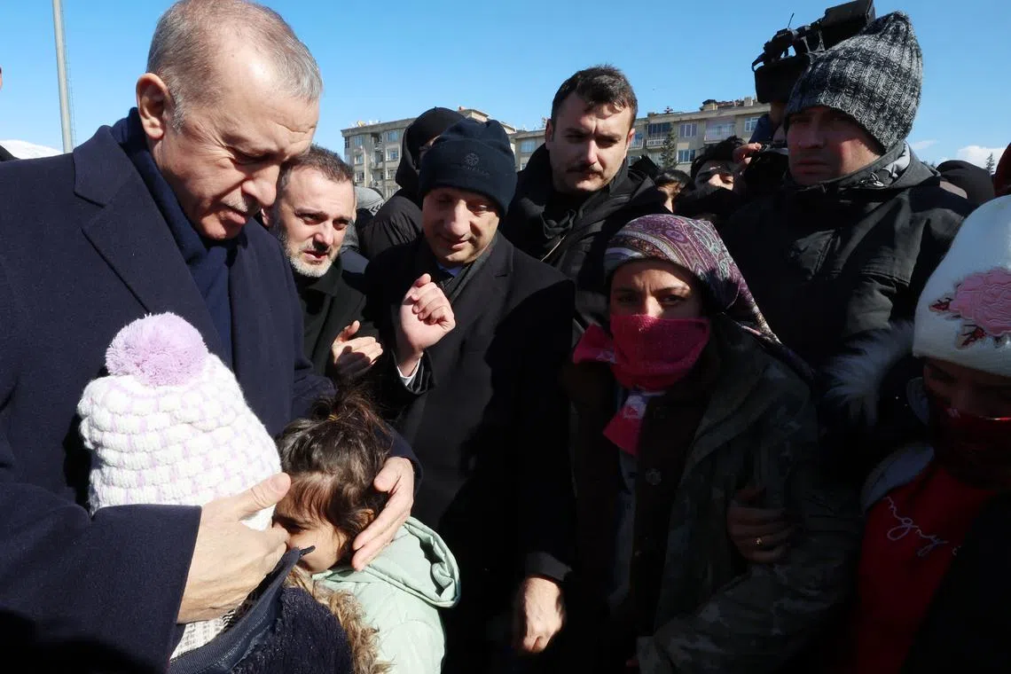 Turkish President Recep Tayyip Erdogan has admitted "shortcomings" in the government's handling of the disaster.