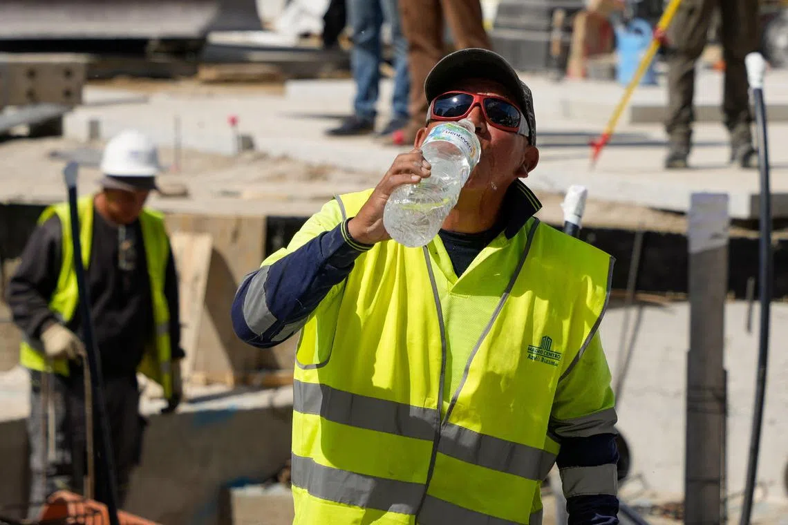 Construction workers can be exposed to enough ultraviolet rays to more than double the risk of non-melanoma skin cancer.