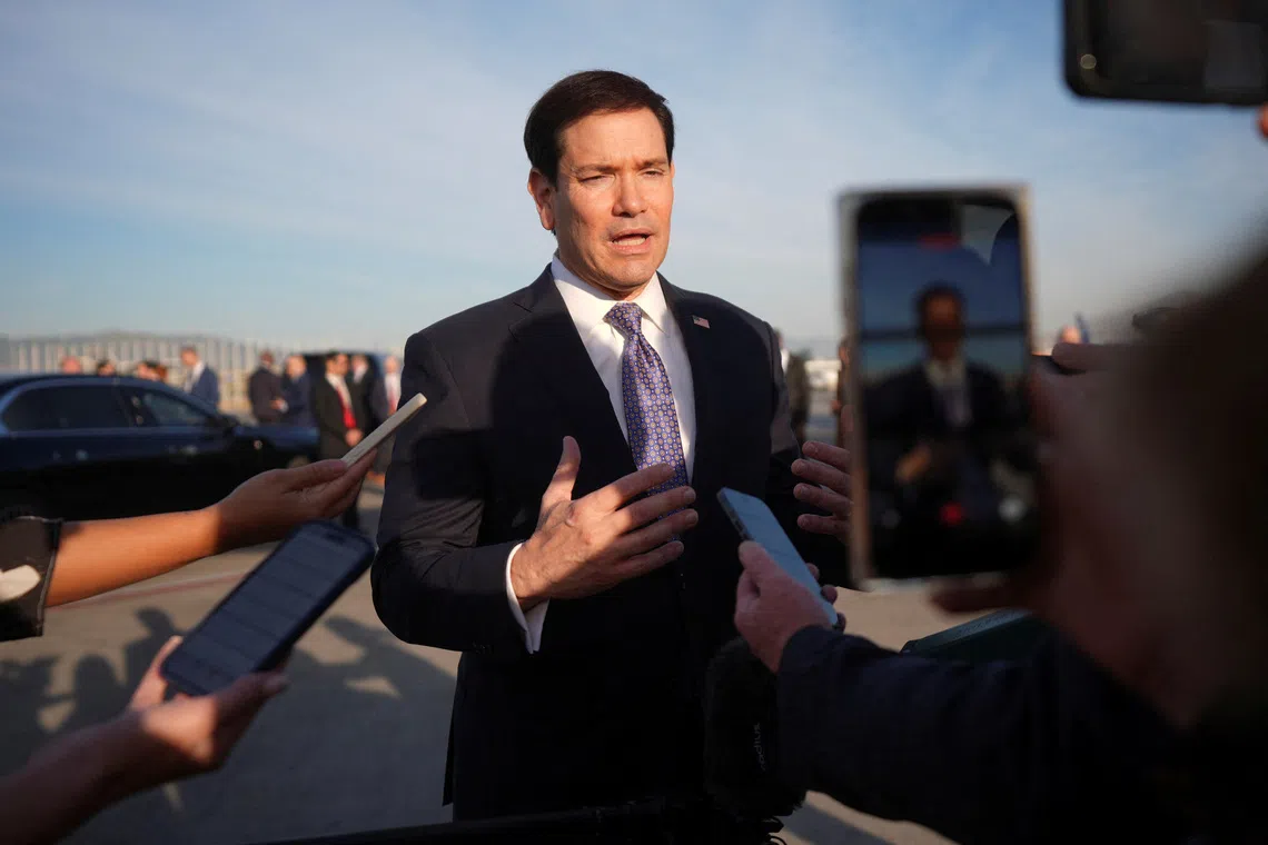 US Secretary of State Marco Rubio urged Lebanese President Joseph Aoun to hold accountable those who ordered, financed and directed the shipment.
