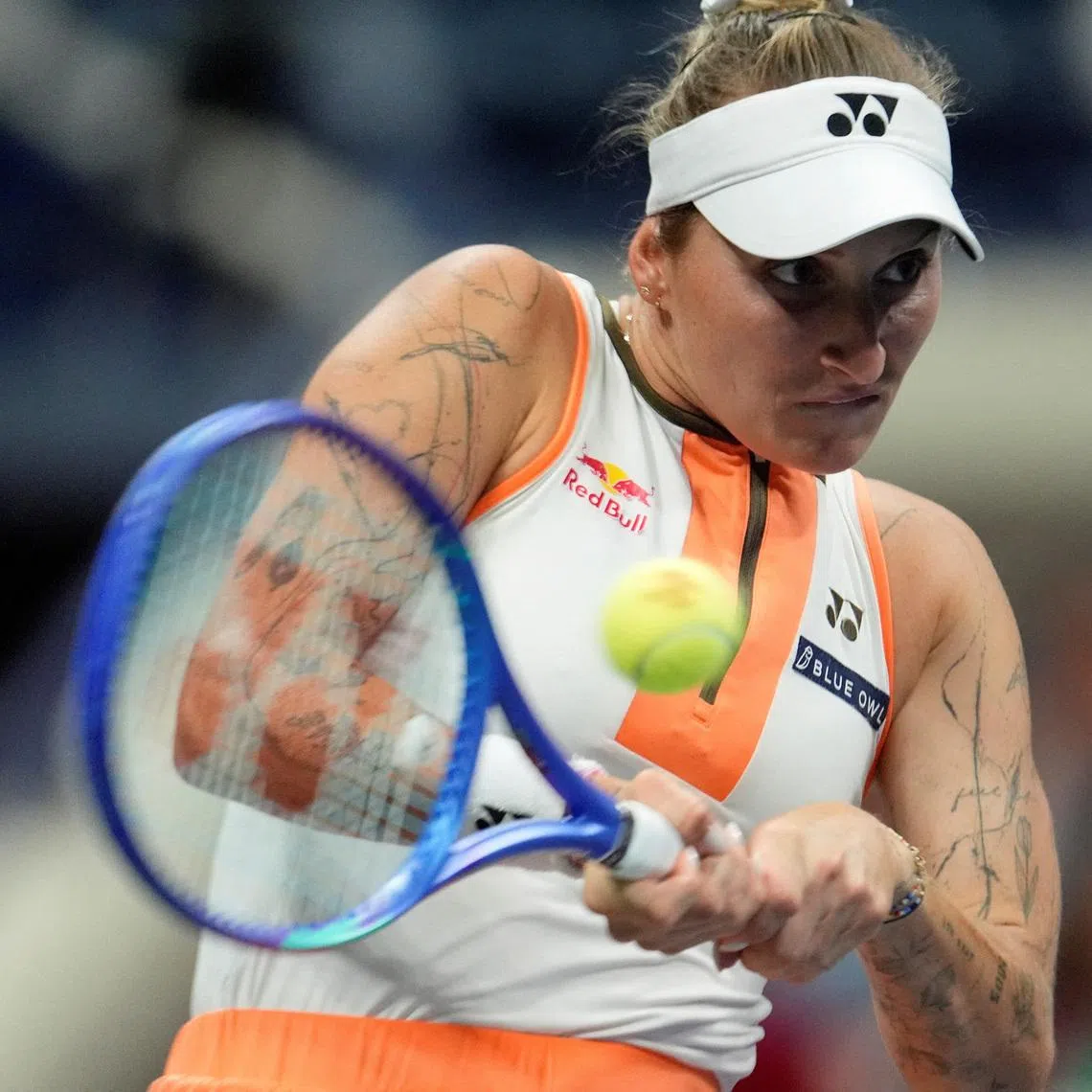 Czech tennis player Marketa Vondrousova has been banned for four years for missing a doping test in 2025.