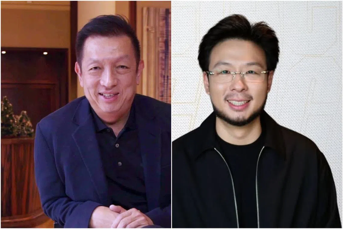Local billionaire Peter Lim’s (left) only son Kiat Kim will take over as the new president of Spanish La Liga team Valencia on March 5.