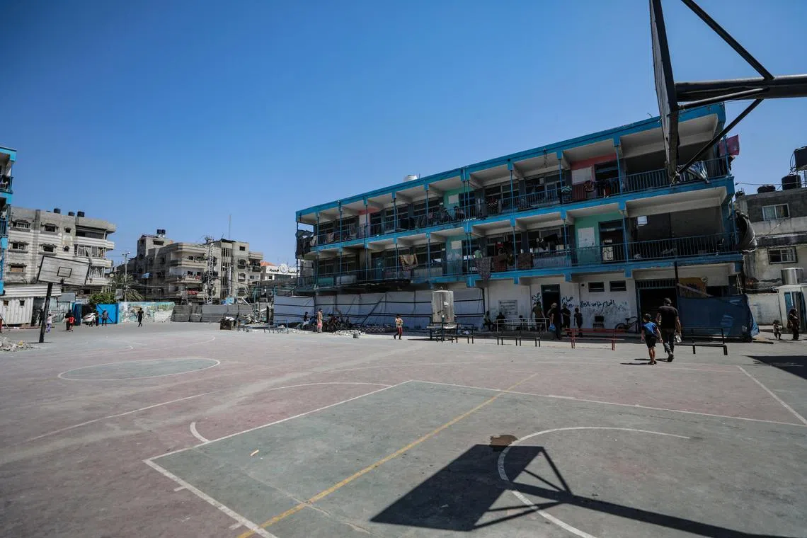 Six other UNRWA staffers were killed in the Gaza Strip on Sept 11 during a strike on a shool-turned-shelter.