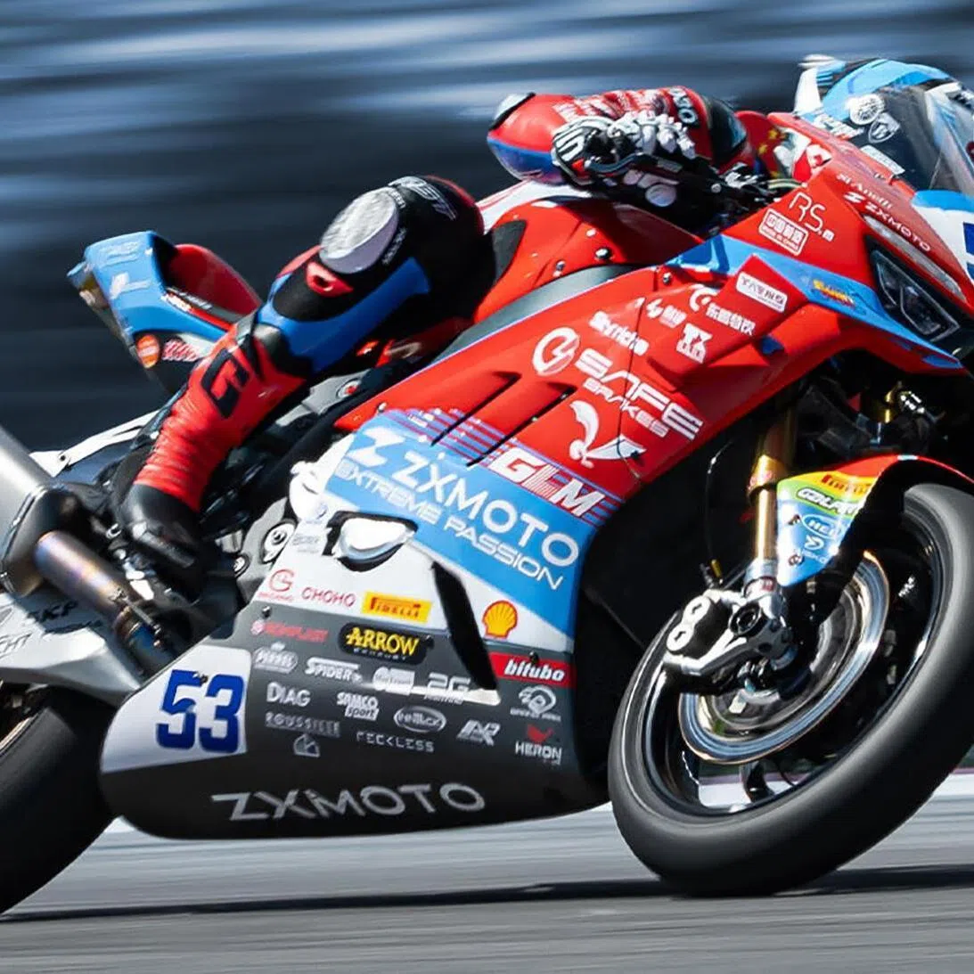 ntfast10 - ZXMoto is the first Chinese motorcycle maker to win at the FIM Superbike World Championship.

CREDIT: ZXMOTO