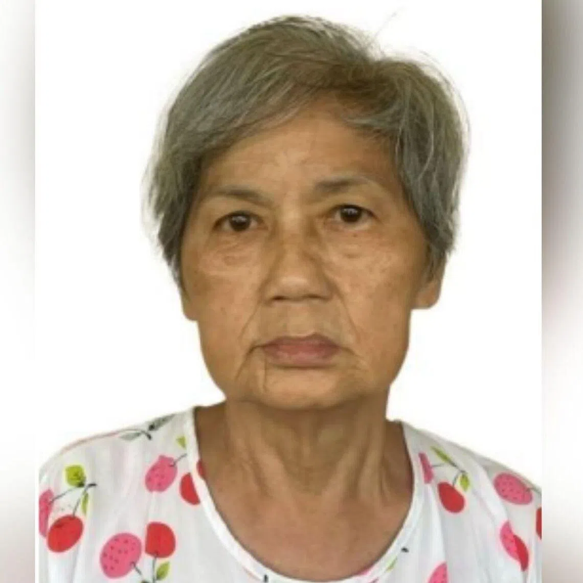Madam Ong Ah Hoi, who was reported missing, had last been seen near Block 541 Hougang Avenue 8 on March 24 at about 7pm.