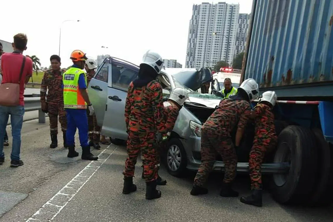 Mr Lim Chun Yong was a passenger in a car involved in a collision with a semi-trailer and another vehicle. Since then, he has needed full-time care.