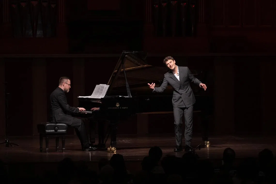 Countertenor Jakub Jozef Orlinski's demanding programme did not pander to contemporary tastes. 