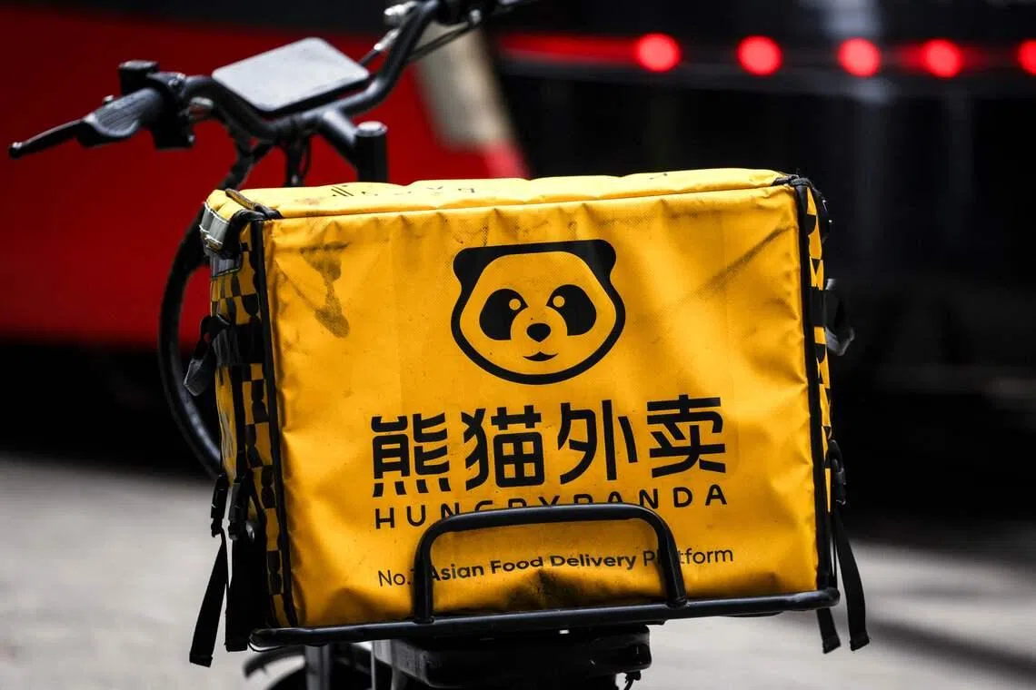 Australian public broadcaster ABC said some Chinese riders with food delivery service HungryPanda were in a dispute over their pay and conditions.