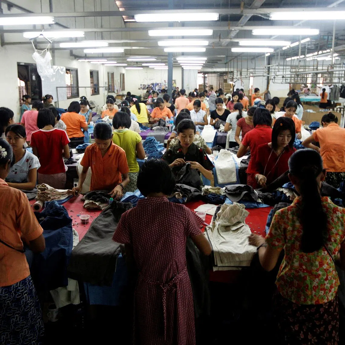 Myanmar’s garment sector employed about 700,000 people before the Covid-19 pandemic. 