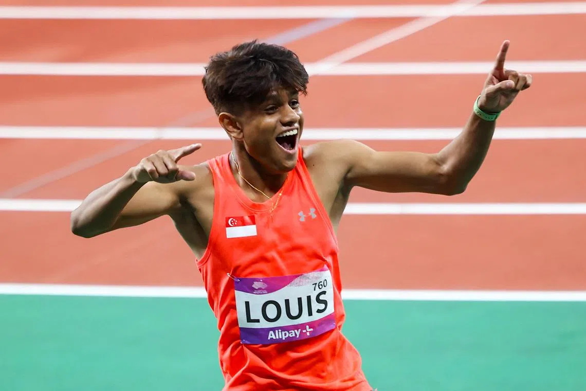 National sprinter Marc Louis will be heading to the Paris Olympics after receiving a universality invite from World Athletics.