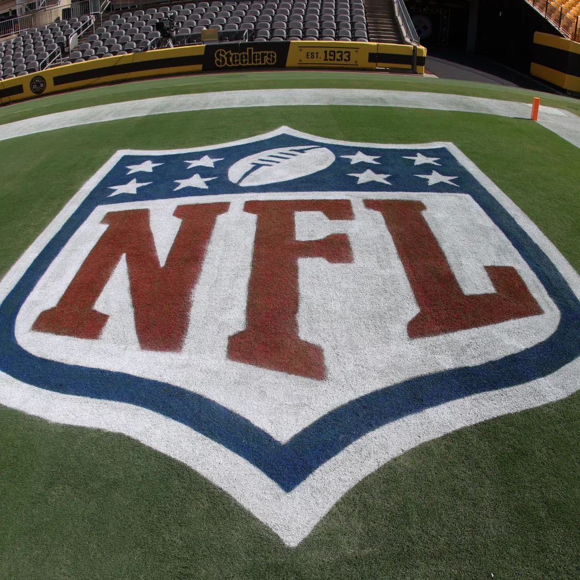 Aug 21, 2026; Pittsburgh, Pennsylvania, USA;  A general view including the NFL shield logo in the end-zone before the Pittsburgh Steelers host the New York Jets at Acrisure Stadium.  Mandatory Credit: Charles LeClaire-Imagn Images