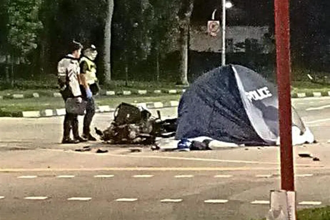 0309H 死亡车祸@Loyang Avenue / 薪机