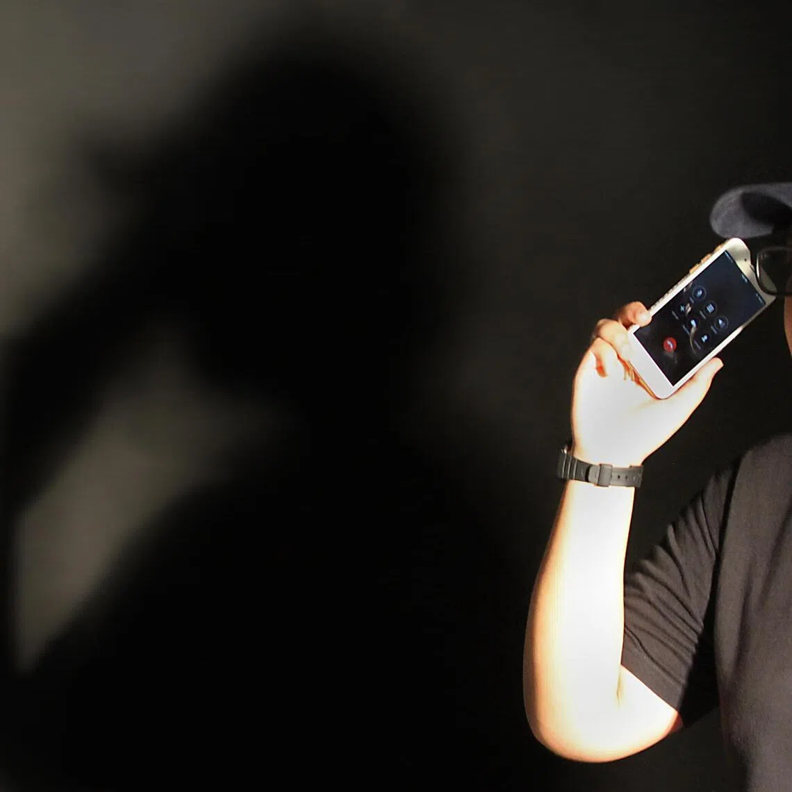 The man allegedly made over 1,000 calls to neighbourhood police centre hotlines.