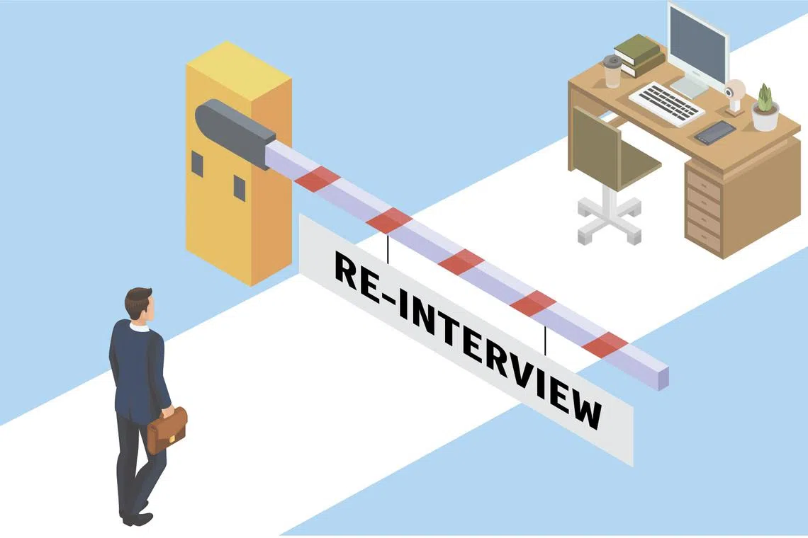 Rather than immediately retrenching people, companies may offer employees a chance to apply for new roles.