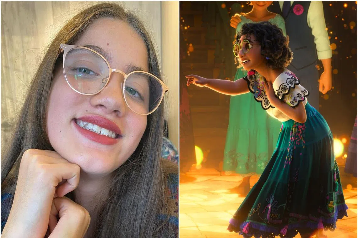 Aged nine, schoolgirl Lowrie Moore persuaded Disney to create a bespectacled heroine for the first time in the film Encanto. 