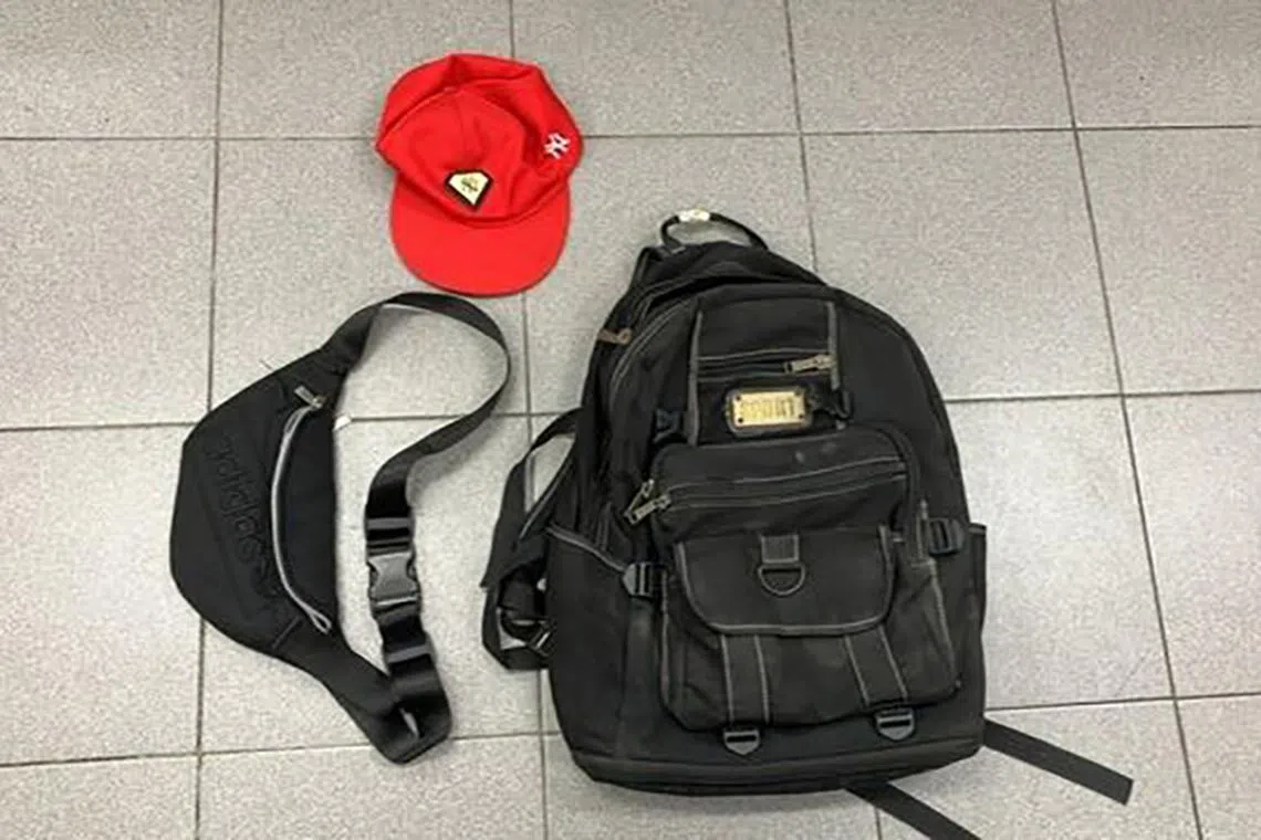 Several items Marcial used to allegedly commit the crime were also seized as case exhibits.