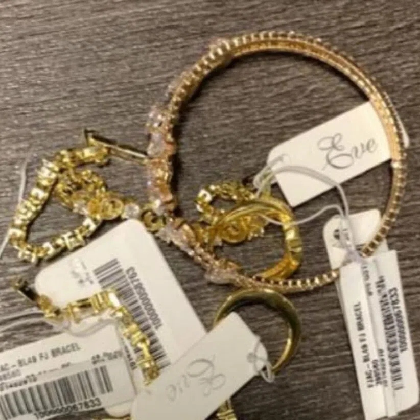 The 16-year-old son allegedly stole goods worth close to $5,000 from six retail stores.