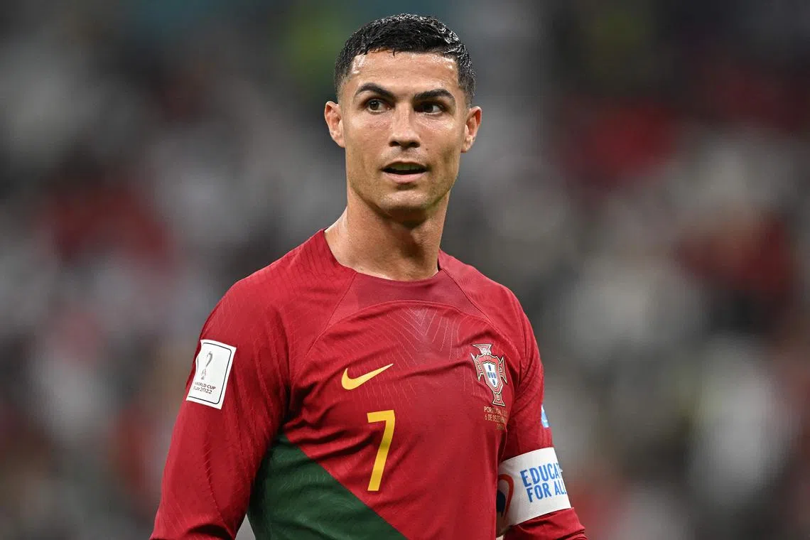Santos was displeased with Ronaldo’s reaction to being suspended in the final group stage game against South Korea.