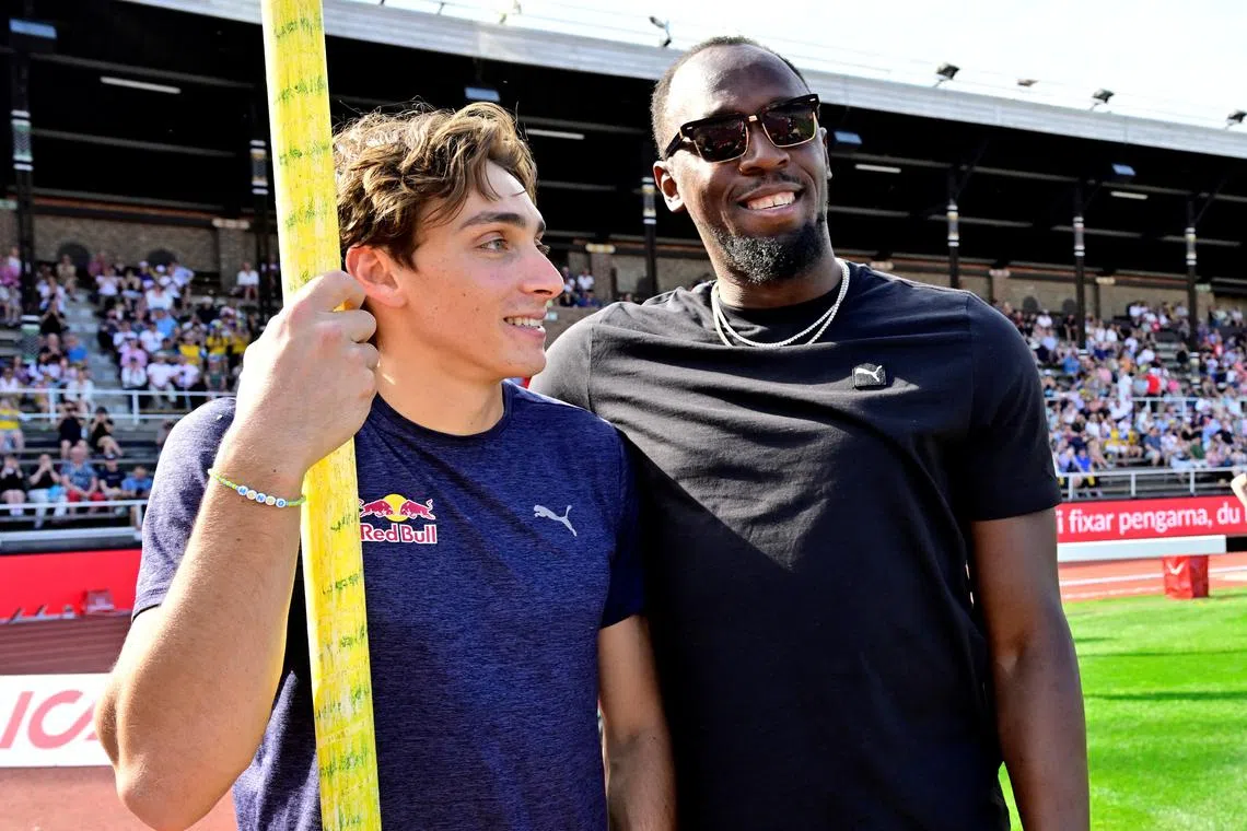 Swede Duplantis soars to new pole vault world record with 6.28m jump