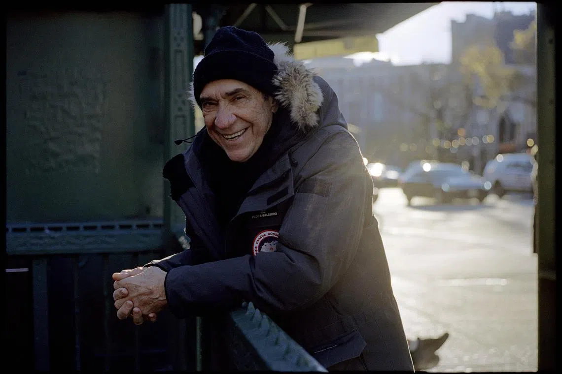 F. Murray Abraham in the Greenwich Village neighbourhood of New York on Dec 1, 2022. 
