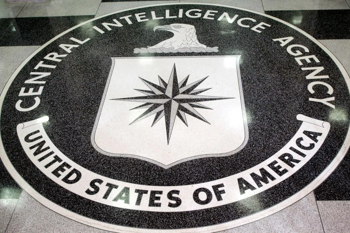 FILE PHOTO: The logo of the U.S. Central Intelligence Agency is shown in the lobby of the CIA headquarters in Langley, Virginia  March 3, 2005. REUTERS/Jason Reed JIR/File Photo