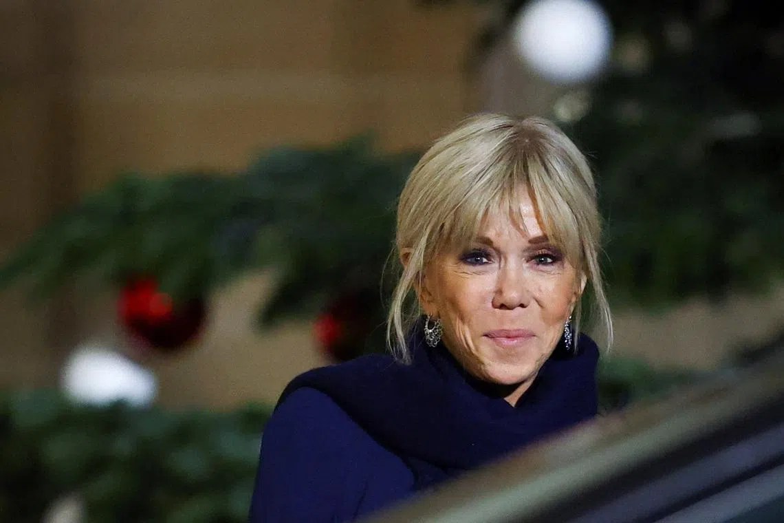 Ten people were found guilty of making malicious comments about Mrs Brigitte Macron's gender and sexuality.