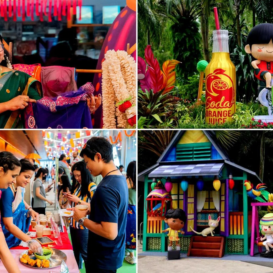 Soak in the festivities with your kids at the Indian Heritage Centre’s Deepavali Open House and Gardens by the Bay’s Mid-Autumn Festival celebration. 