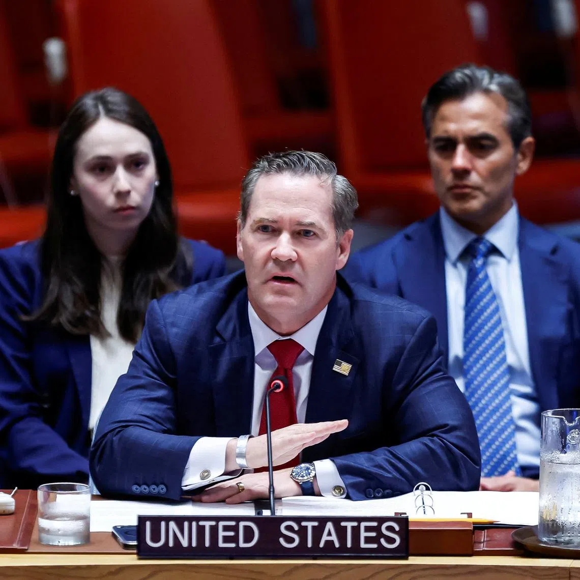 US Ambassador to the United Nations Mike Waltz told Fox News Sunday that the US remained “locked and loaded” for more attacks.