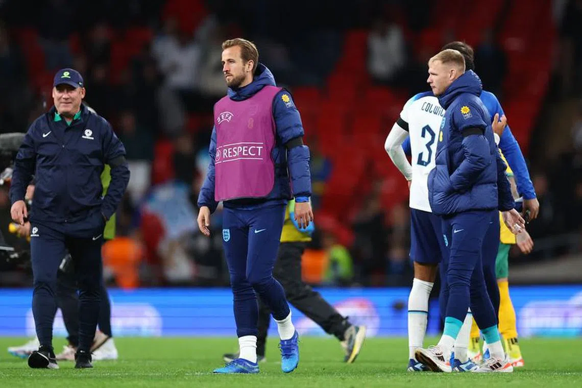 Soccer Football - International Friendly - England v Australia - Wembley Stadium, London, Britain - October 13, 2023 England's Harry Kane after the match REUTERS/Hannah Mckay