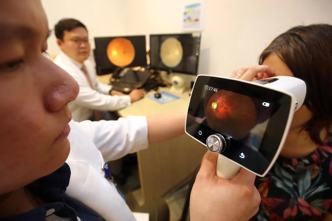 Developed by local health start-up EyRIS, Selena+ is now used in all diabetic eye screenings conducted by polyclinics here.