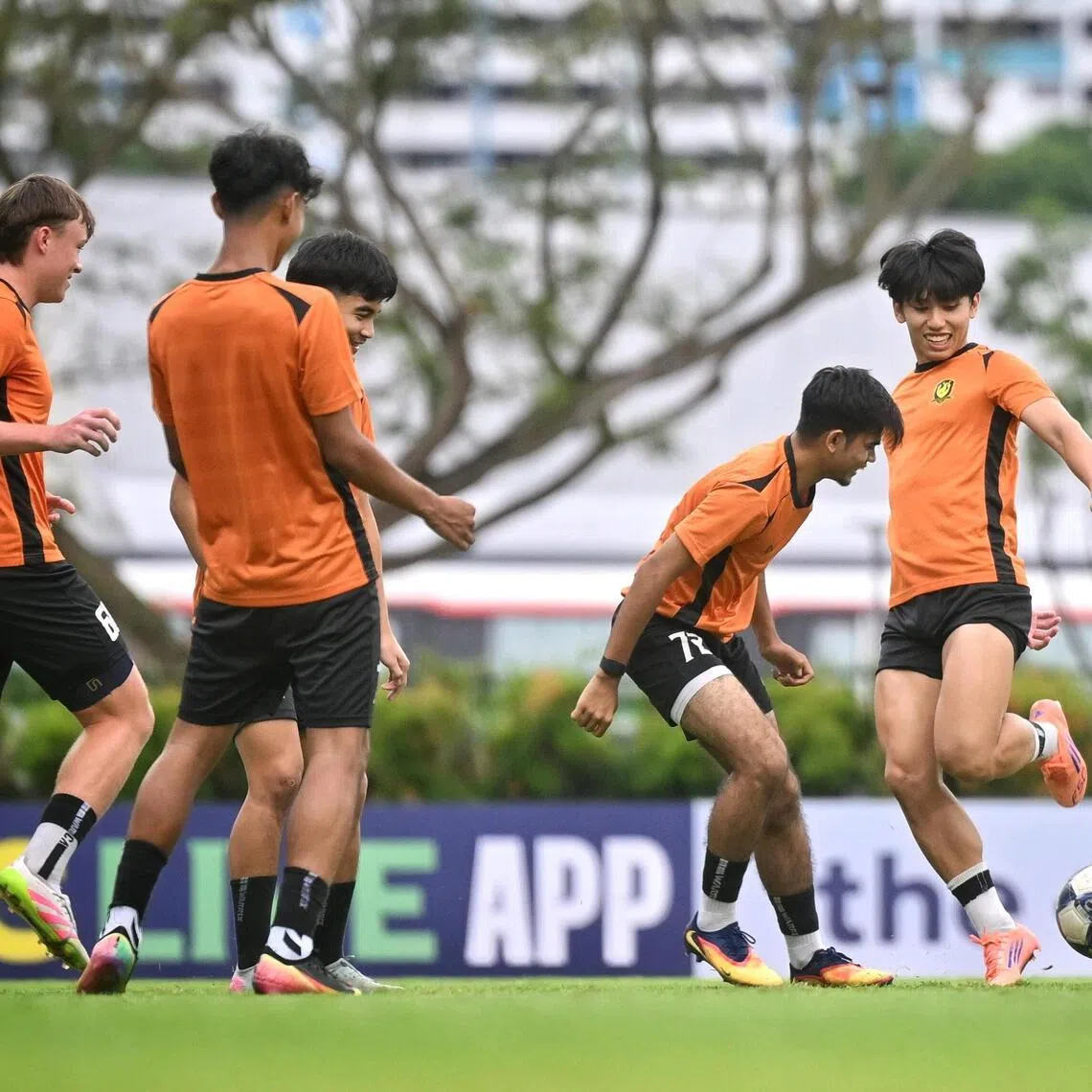 BG Tampines Rovers winger Glenn Kweh (far right) is relishing the chance to go up against K-League 1 side Pohang Steelers in the Asian Champions League.