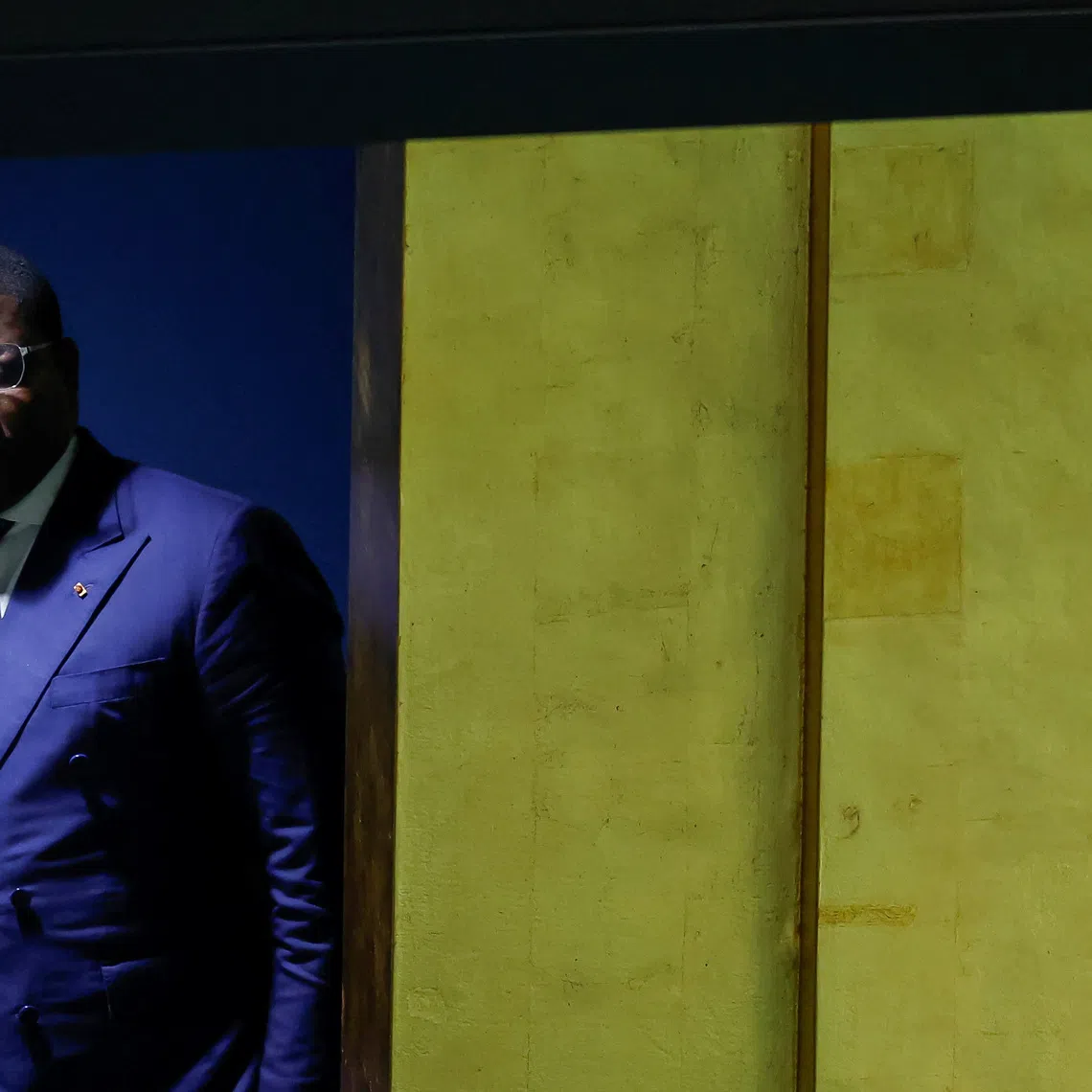 Guinea-Bissau's Prime Minister Ilidio Vieira Te walks to the podium to address the 81st United Nations General Assembly at UN headquarters in New York City, US, September 25, 2026. REUTERS/Eduardo Munoz