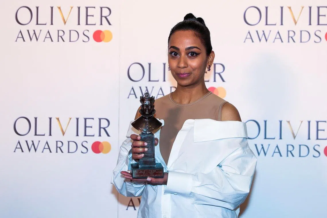 London-based actress Anjana Vasan is the first Singaporean to win the prestigious Oliver for Best Actress in a Supporting Role for playing Stella in A Streetcar Named Desire.