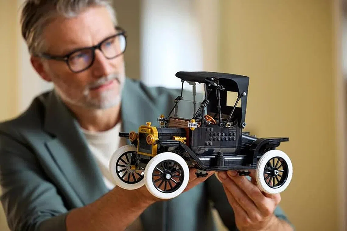 The Lego Icons Ford Model T is a 1,060-piece model car kit for adults.