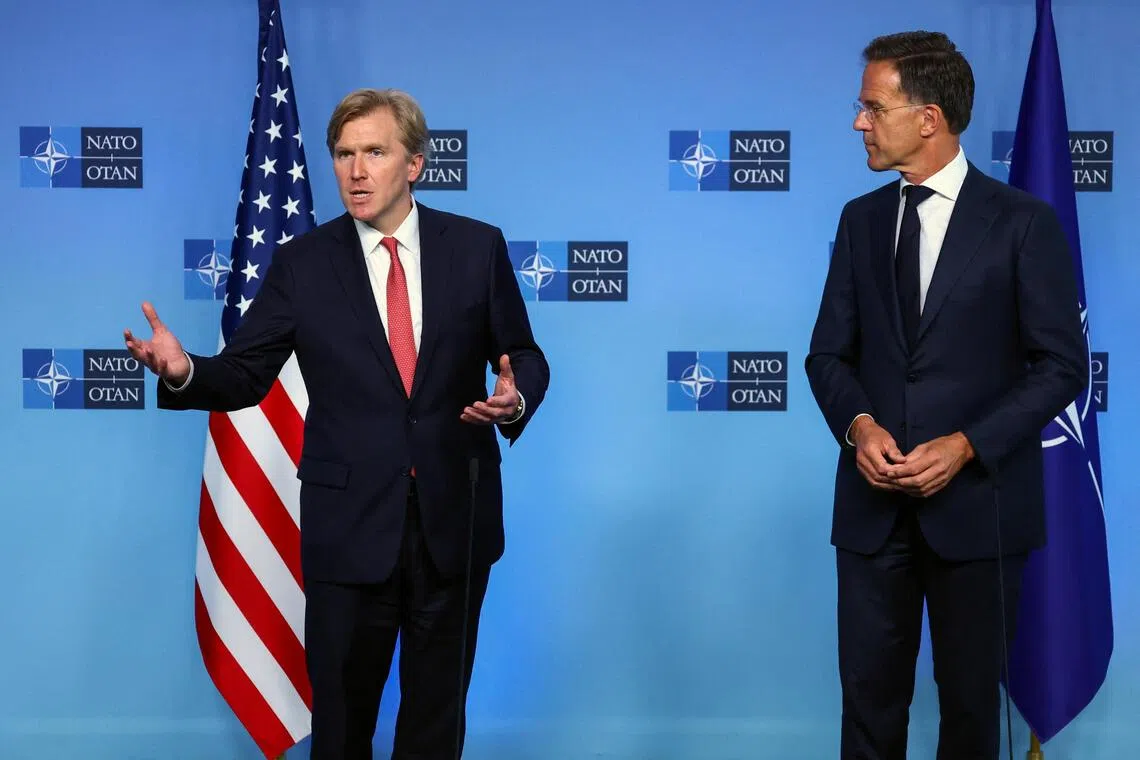 ‘Much more to be done’: US sounds out NATO allies on how they’re stepping up to defend Europe