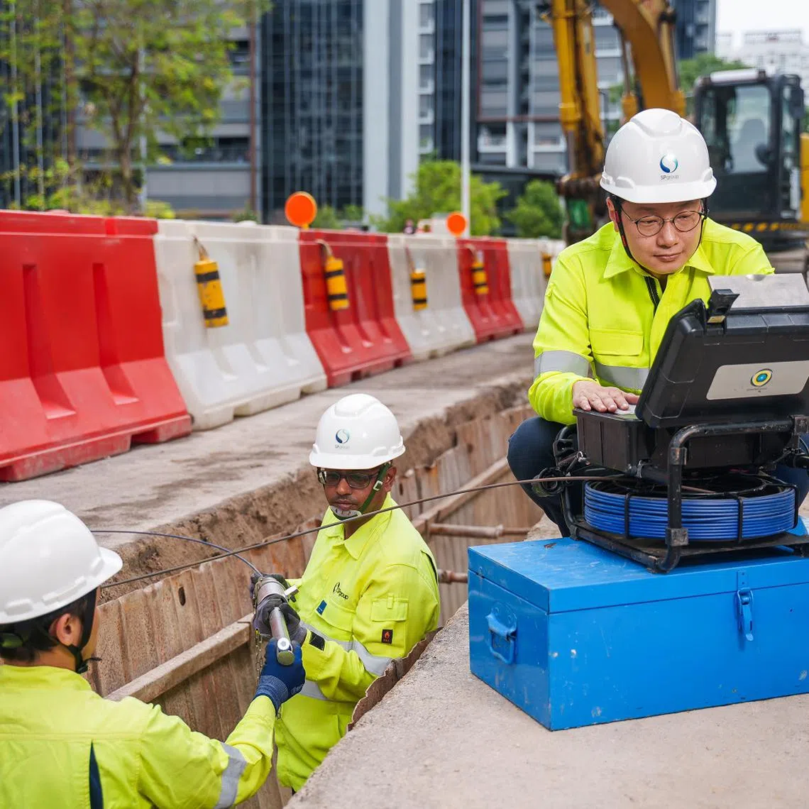 sp group implement in-pipe cctv system detect gas pipeline faults faster fixes