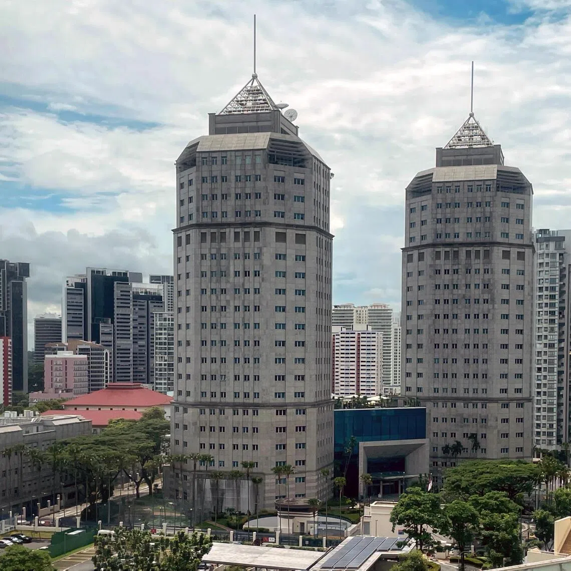 ST20240519_202498753962 Kua Chee Siong/ pixgeneric/ Generic pix of the Police Headquarters and the Ministry of Home Affairs (MHA) Headquarters buildings in Irrawaddy Road also known as New Phoenix Park on May 20, 2024.