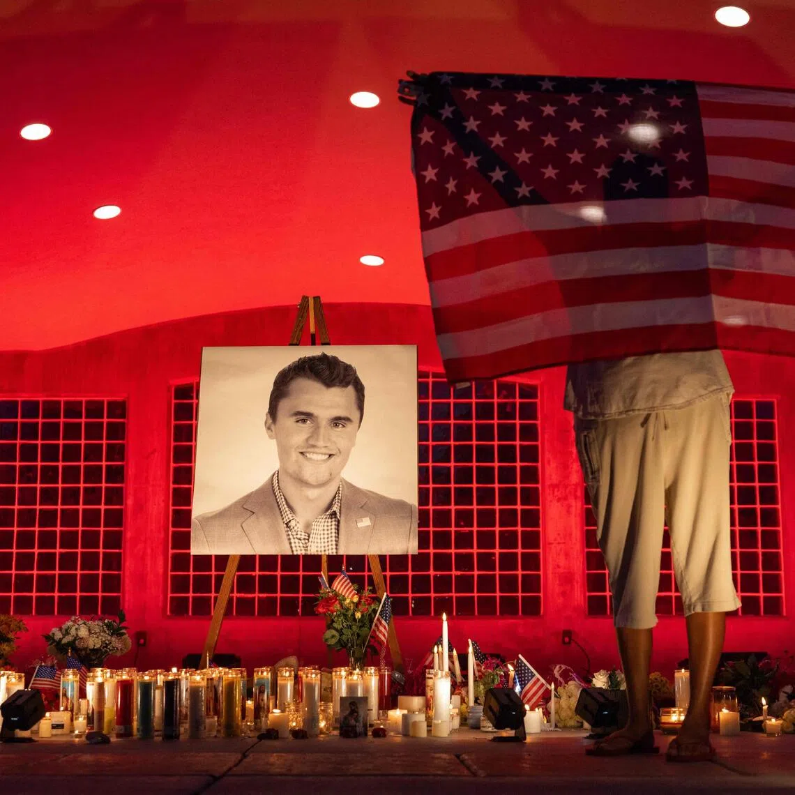 US political activist Charlie Kirk was shot during a public event at Utah Valley University on Sept 11, 2025. 