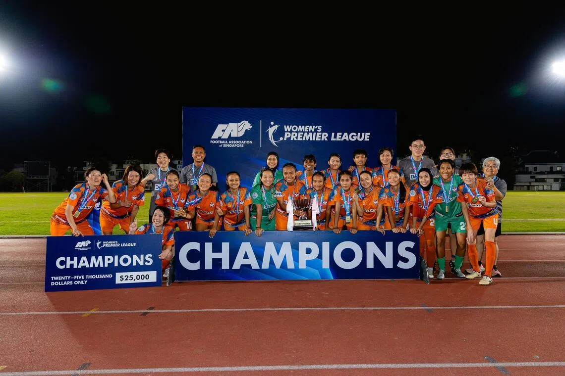 FC Jurong will make their AFC Women’s Champions League preliminary-stage debut after winning Singapore’s Women’s Premier League in 2025, when they were known as Albirex Niigata.