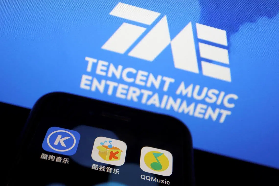 The crackdown spurred Tencent Music and other platforms to pre-emptively disable live-streaming features that contain games of chance.
