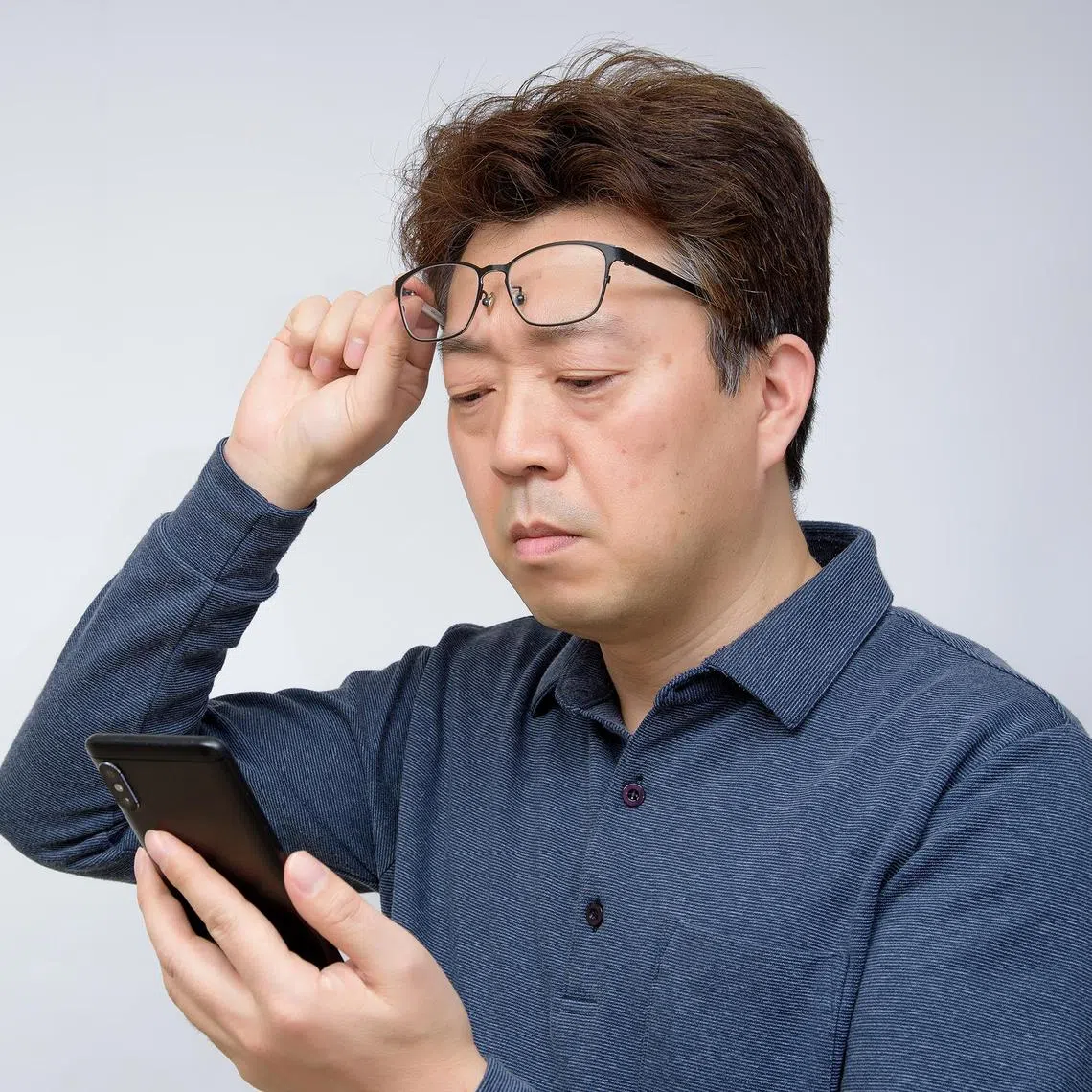 As we age, the lens of the eye gets stiffer and the muscles controlling lens thickness become weaker. This leads to presbyopia.