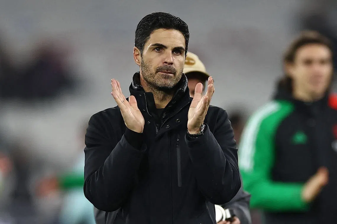 Arsenal manager Mikel Arteta said it is too early in the season to count out a resurgent Manchester United.